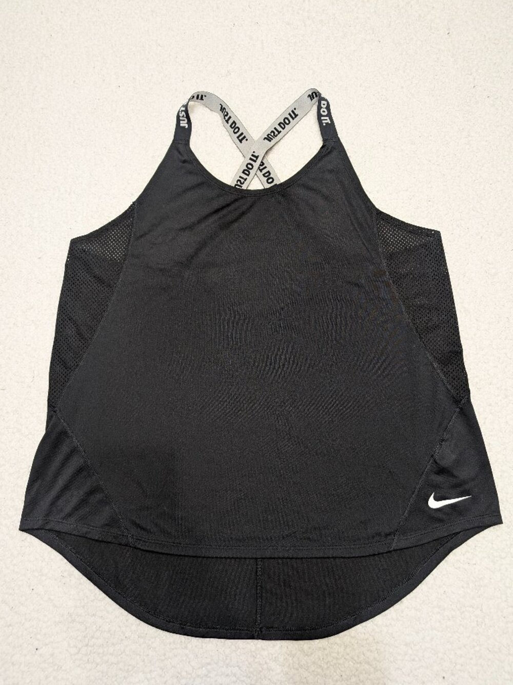 Nike Dri-FIT Black Strappy Tank Top XL